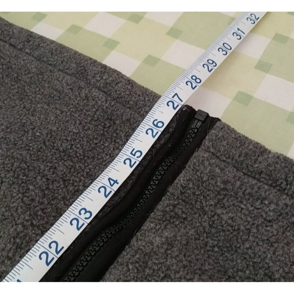 Eddie Bauer EBTEK Men's Gray Full Zipper Outdoor Fleece Vest Size XXL - Picture 7 of 8